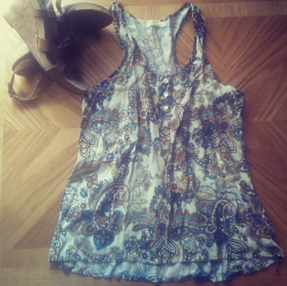 Paisley Forever 21 Tank